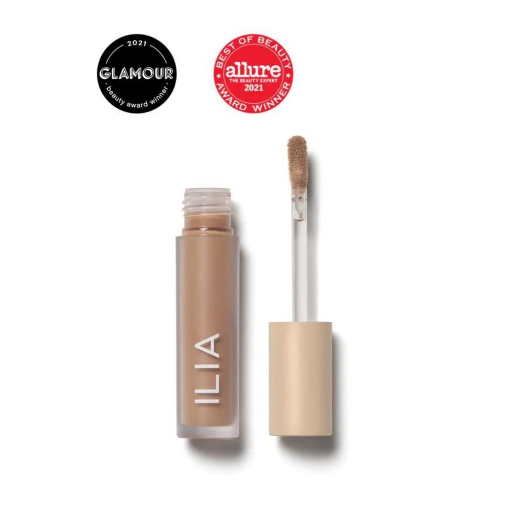 NEW ILIA LIQUID POWDER MATTE EYE TINT IN CORK 🖤🙈